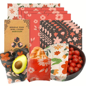 🐝 BeeFresh™ – Herbruikbare Bijenwas Vershoud Wraps (Set van 20 stuks)