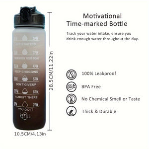 💦 EcoSip™ – Sport Waterfles met Kleurverloop (1000 ml)
