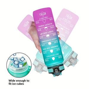 💦 EcoSip™ – Sport Waterfles met Kleurverloop (1000 ml)