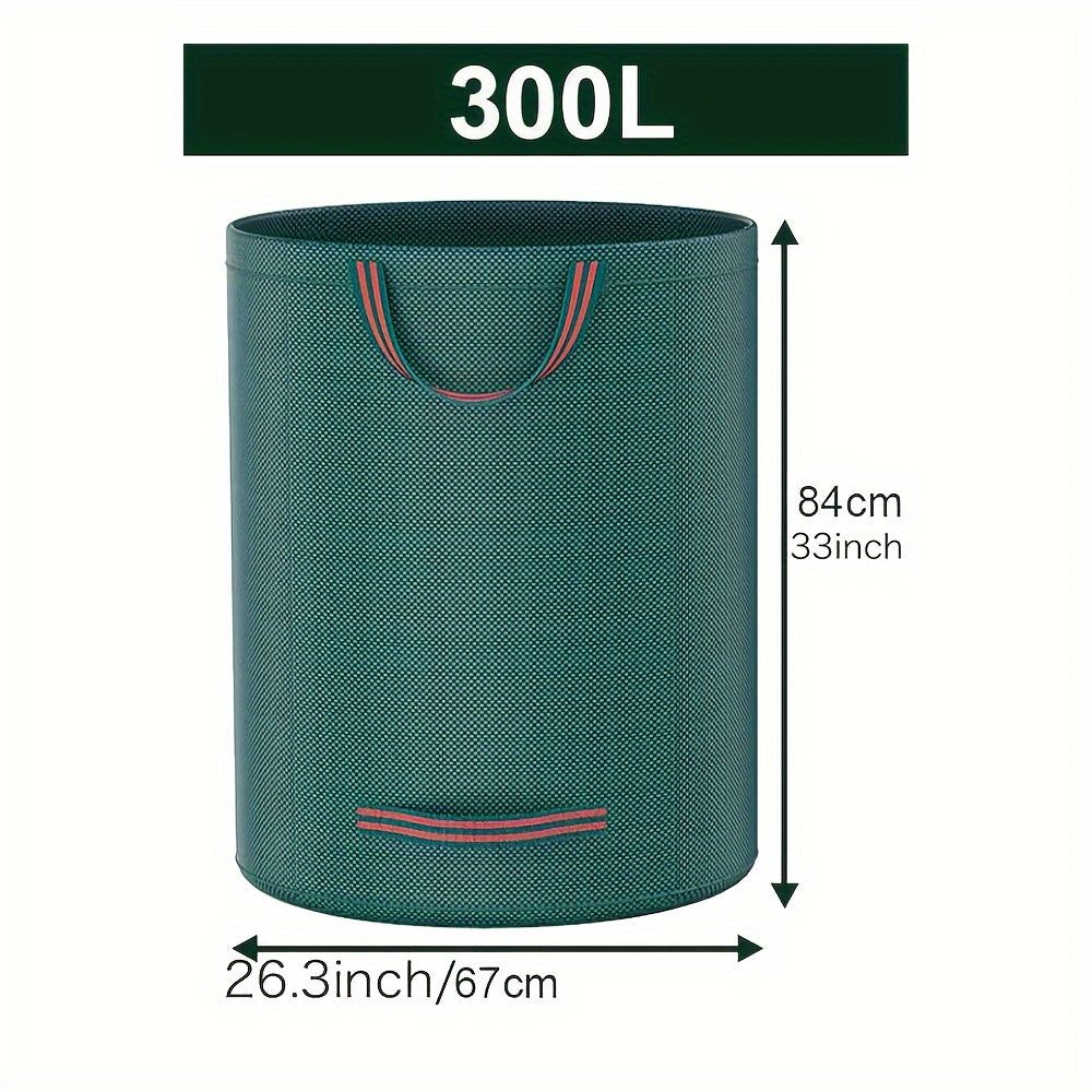 🍃 EcoTuff™ – Herbruikbare Tuinafvalzak (500L / 300L / 120L)