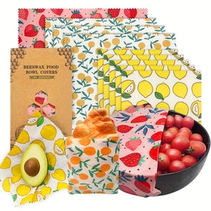 🐝 BeeFresh™ – Herbruikbare Bijenwas Vershoud Wraps (Set van 20 stuks)