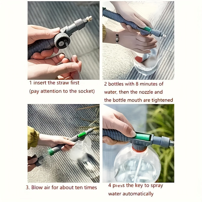 🌼 EcoSpray™ – Handmatige Tuinspuit met Drukpomp