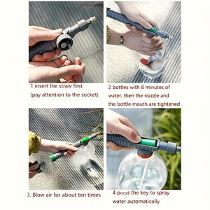 🌼 EcoSpray™ – Handmatige Tuinspuit met Drukpomp