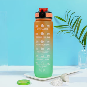 💦 EcoSip™ – Sport Waterfles met Kleurverloop (1000 ml)