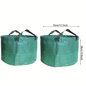🍃 EcoTuff™ – Herbruikbare Tuinafvalzak (500L / 300L / 120L)
